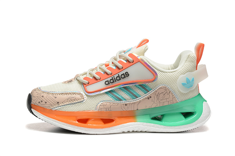 Women's Running Weapon Galaxy dama Orange/Green Shoes 003